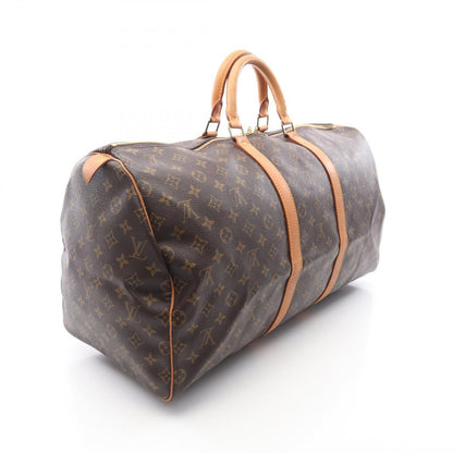 Louis Vuitton Boston Bag Keepall 55 Canvas Leather — view 2