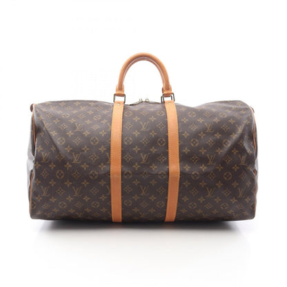 Louis Vuitton Boston Bag Keepall 55 Canvas Leather