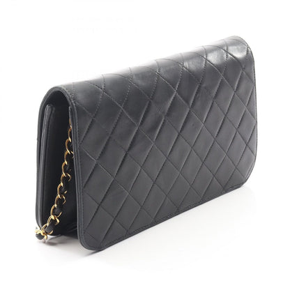 Chanel Shoulder Bag Quilted Lela Black Lambskin Sbnine Che — view 2