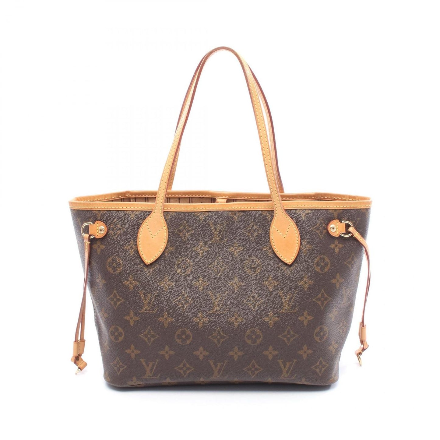 Louis Vuitton Tote Neverfull PM Canvas Leather