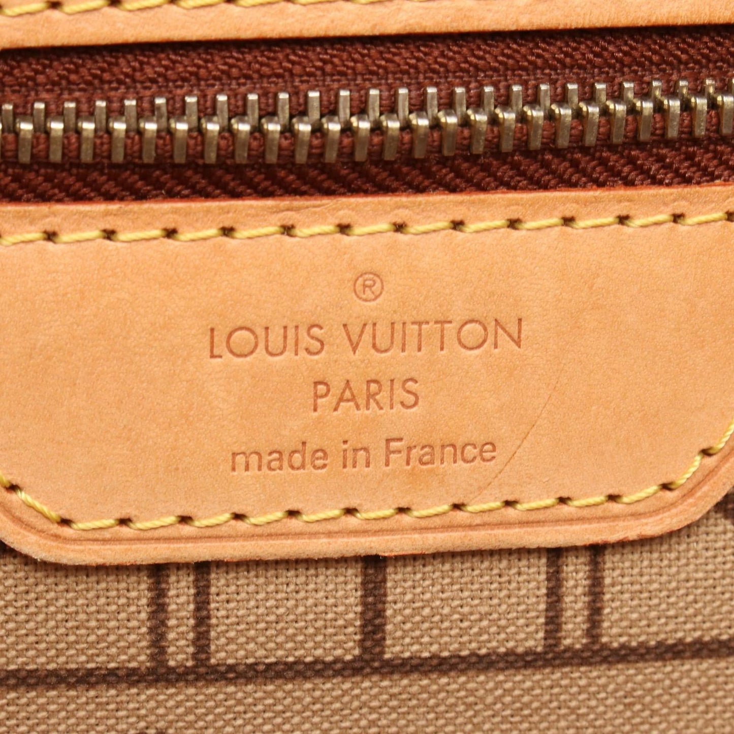 Louis Vuitton Tote Neverfull PM Canvas Leather — view 4