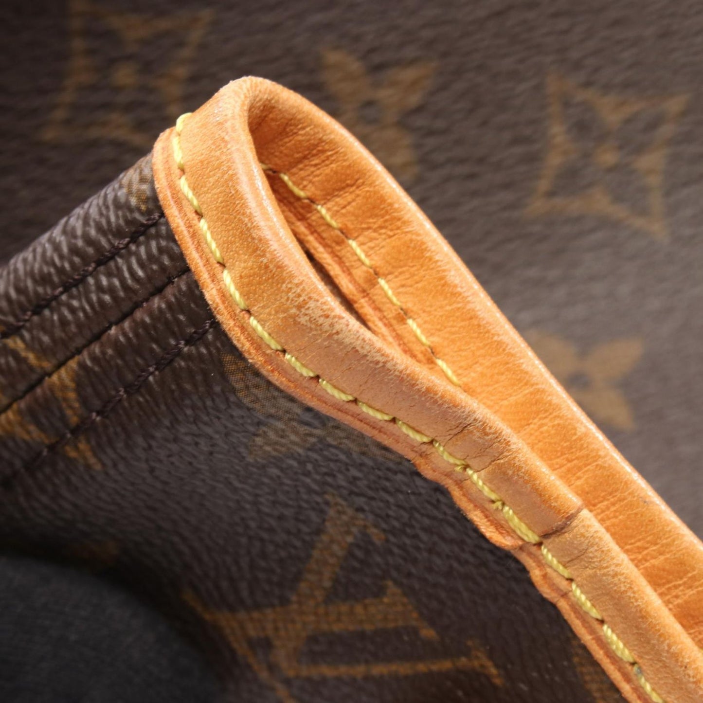 Louis Vuitton Tote Neverfull PM Canvas Leather — view 8