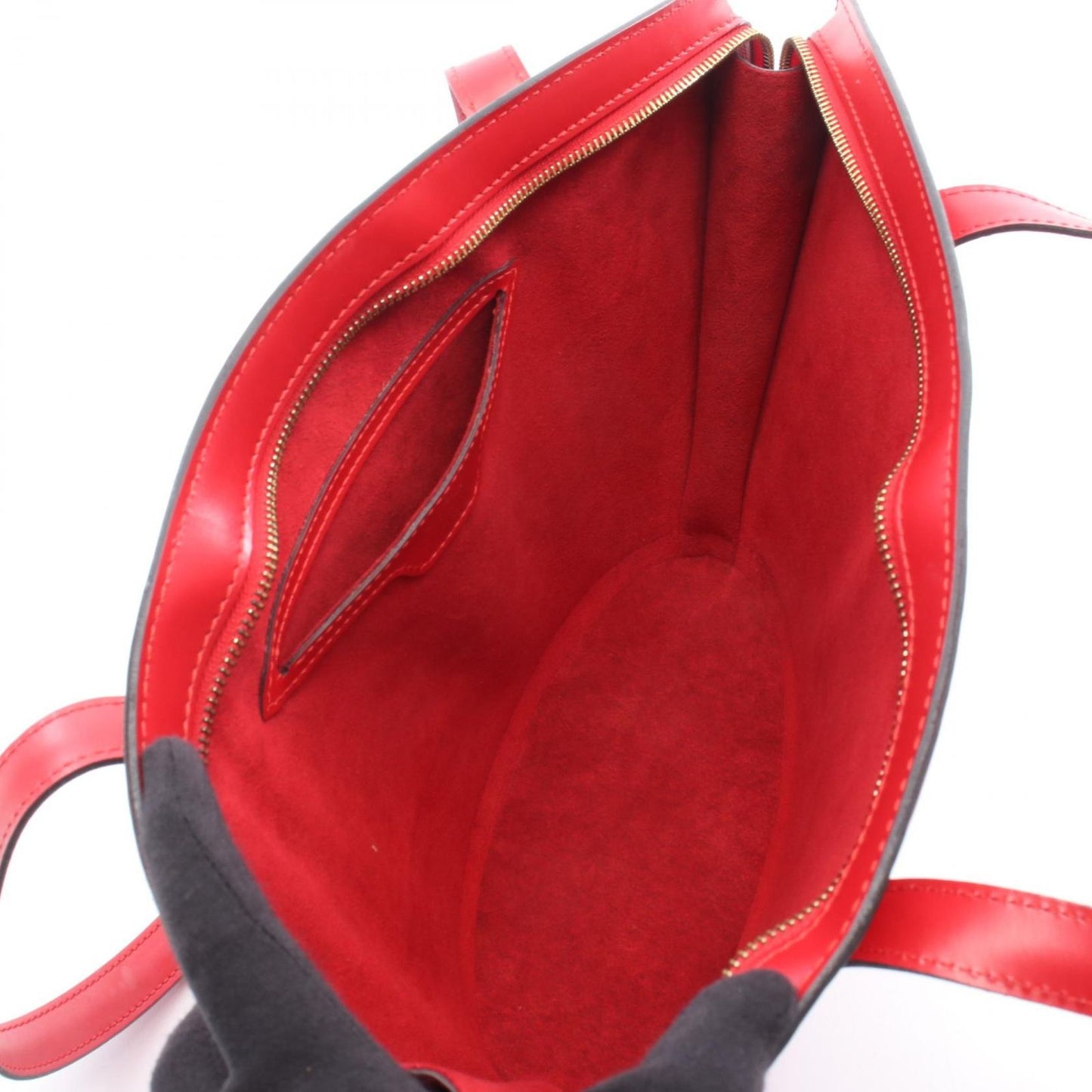 Louis Vuitton Shoulder Bag Leather Poignet — view 3