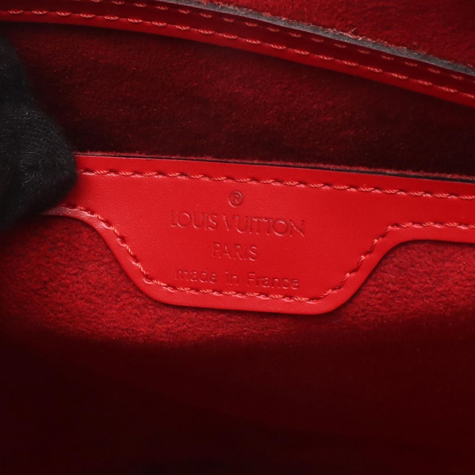 Louis Vuitton Shoulder Bag Leather Poignet — view 4