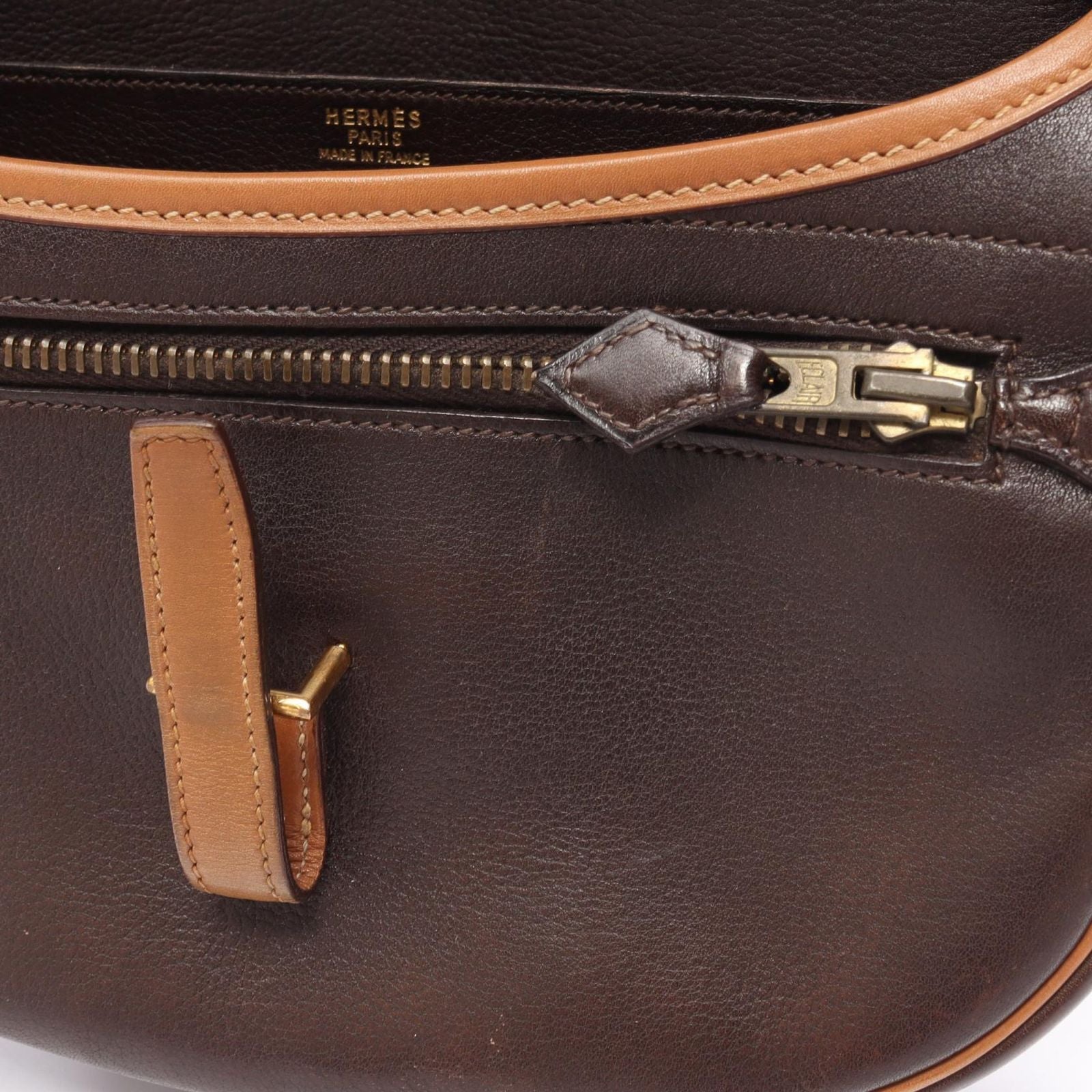Hermes Shoulder Bag Baledele Leather Balede — view 8