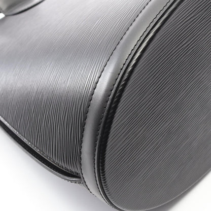 Louis Vuitton Shoulder Bag Nineryu Noir Leather — view 7
