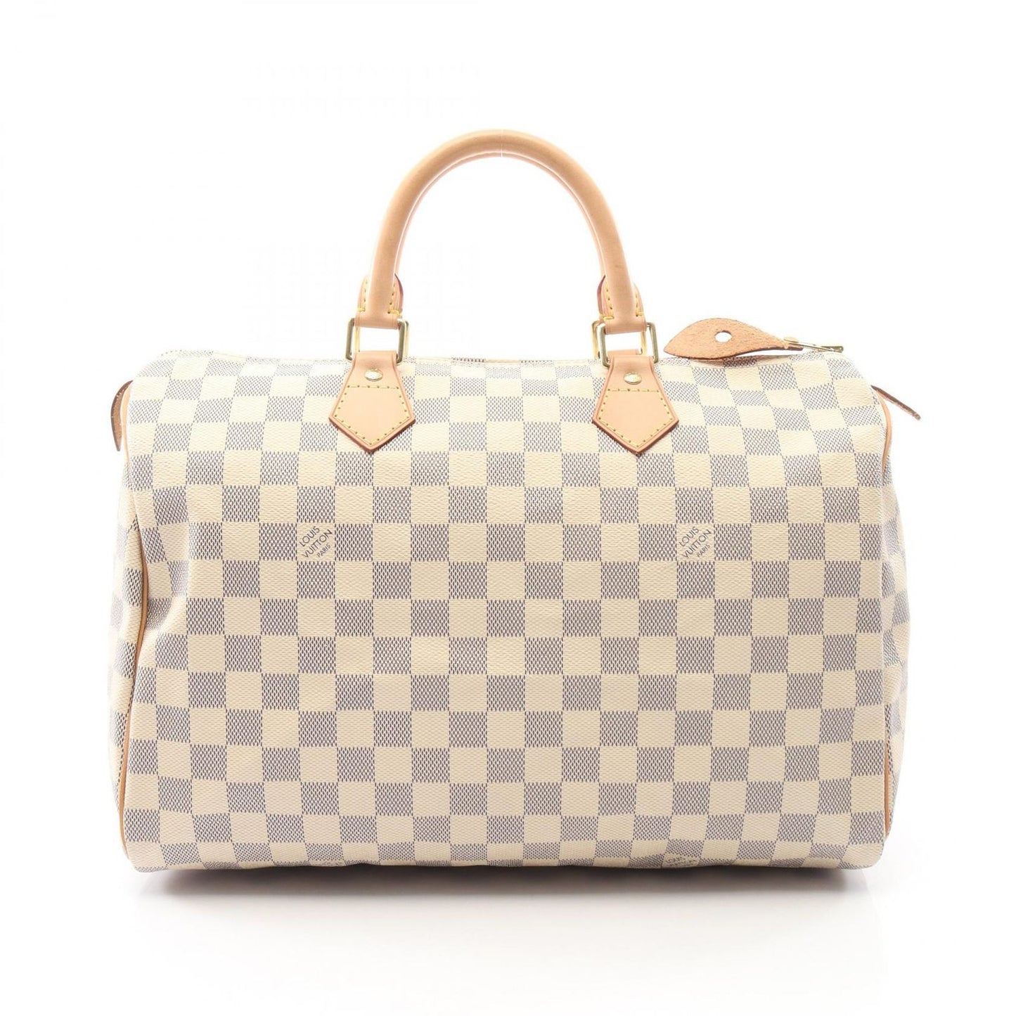Louis Vuitton Handbag Speedy 35 Canvas Leather