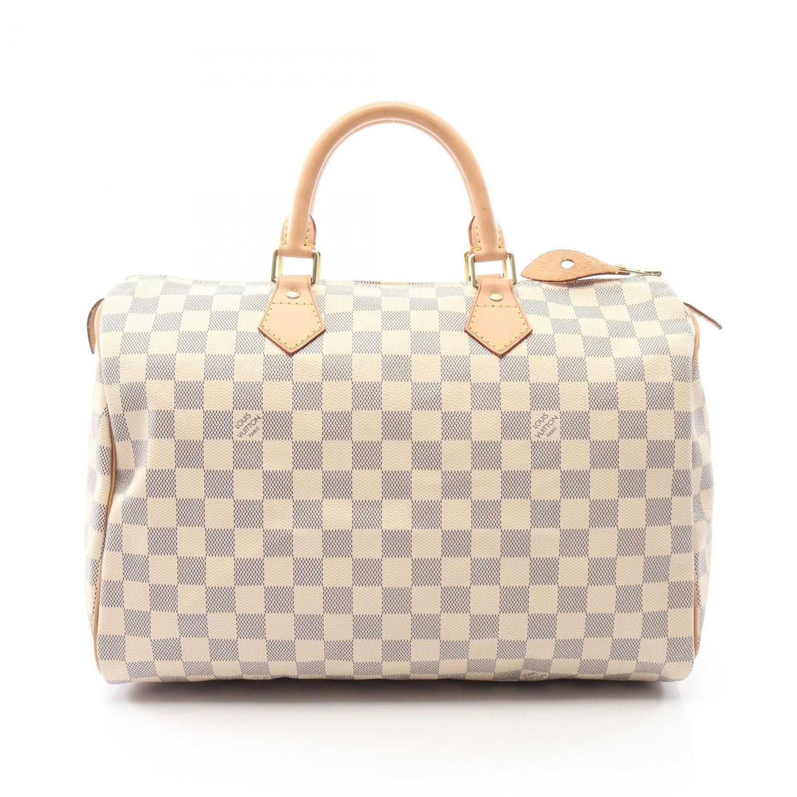 Louis Vuitton Handbag Speedy 35 Canvas Leather