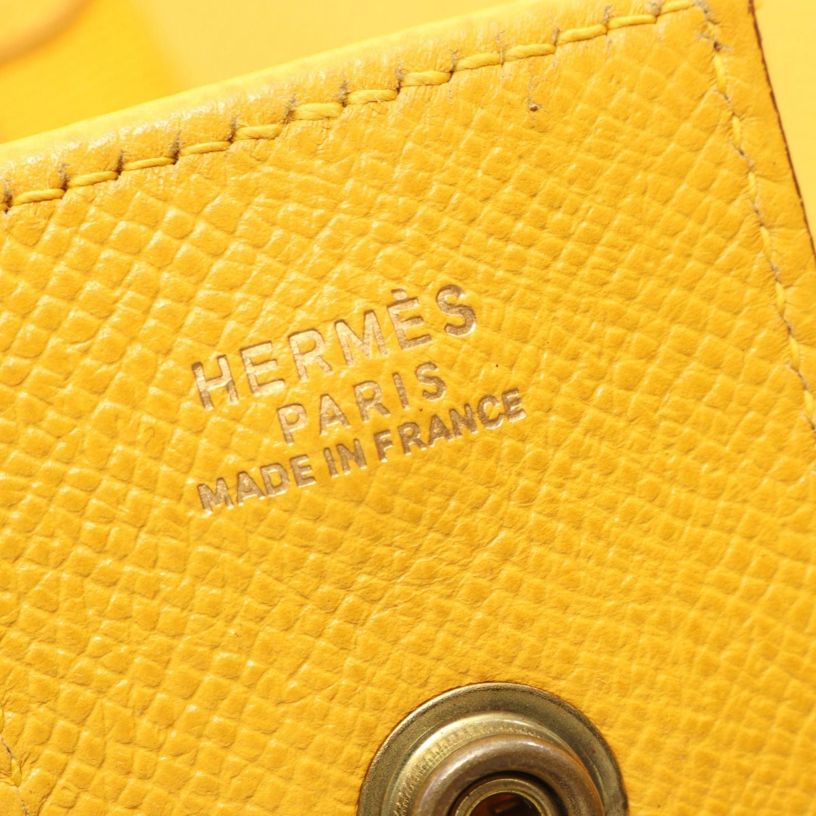 Hermes Shoulder Bag Saco Leather — view 4