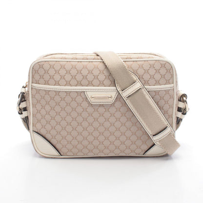 Celine Seri Shoulder Bag Canvas Leather Triomphe