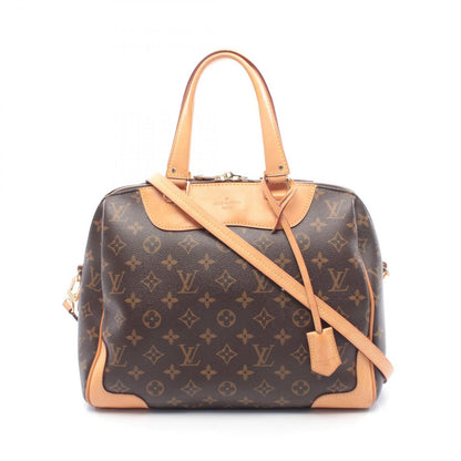 Louis Vuitton Handbag Retee-b PM Canvas Leather