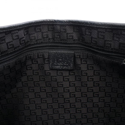 Gucci Shoulder Bag Jackie 001 Black Canvas Leather — view 4