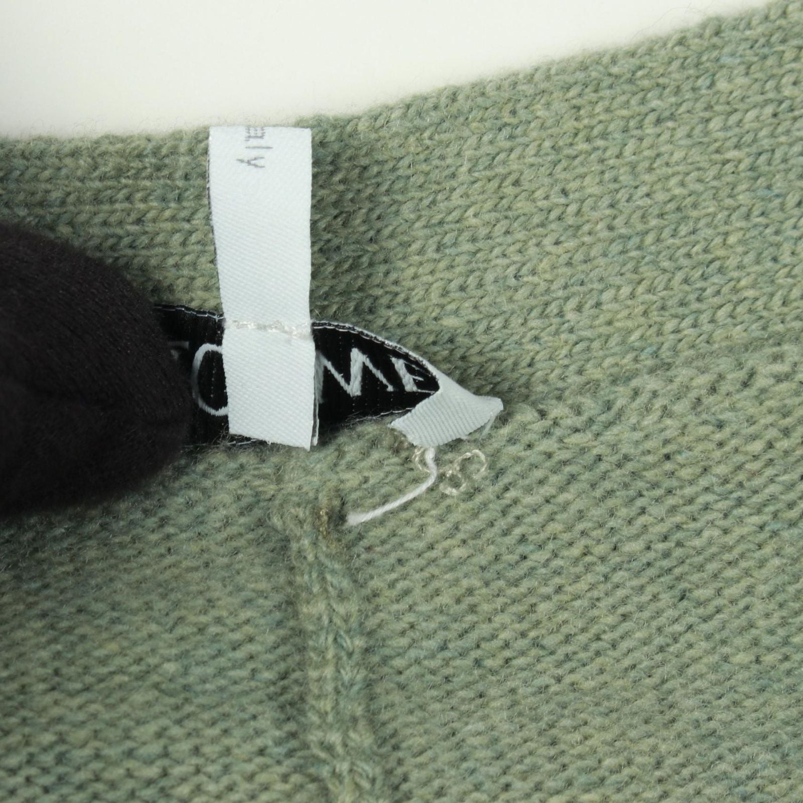 Loewe Deer T-Shirt Cardigan Green — view 5