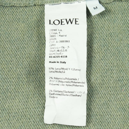 Loewe Deer T-Shirt Cardigan Green — view 4