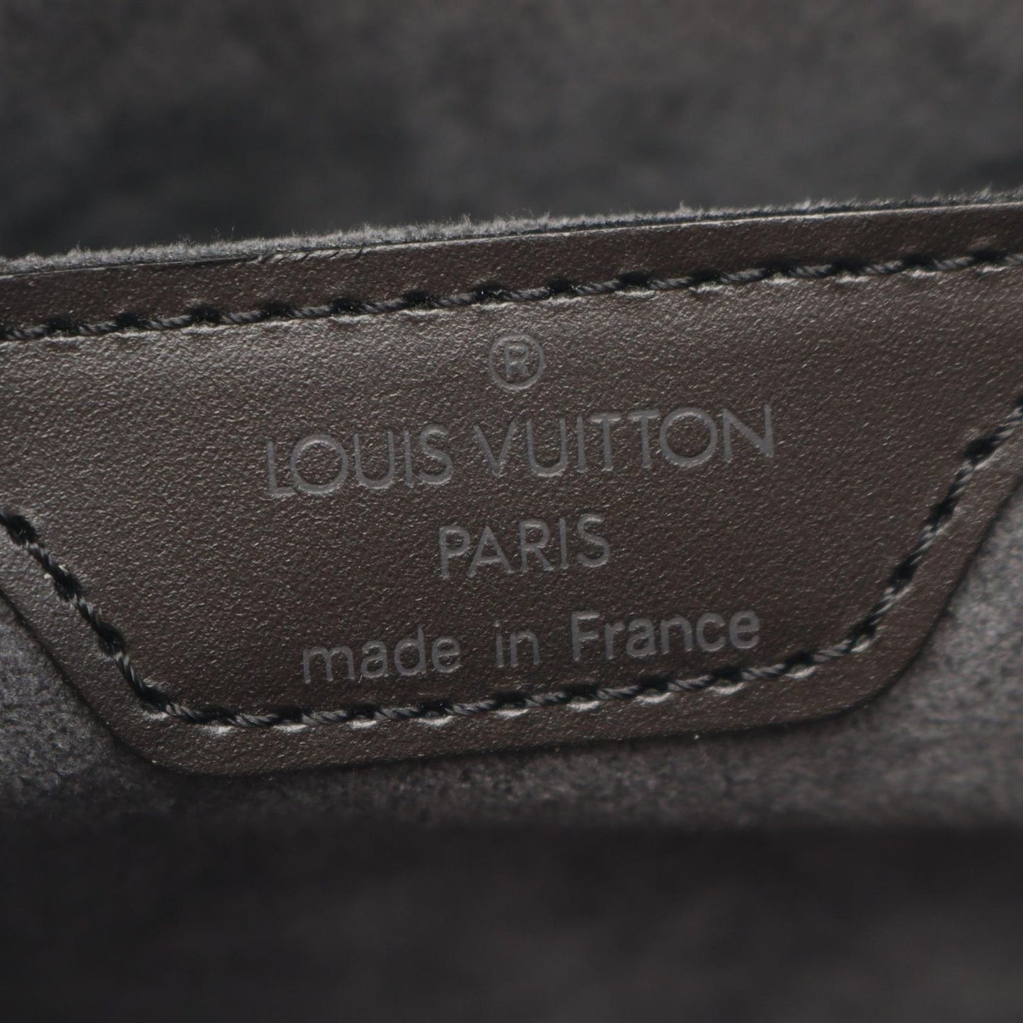 Louis Vuitton Handbag Noir Leather — view 4