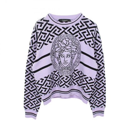 Versace lesa Knit Sa Cotton Sweater