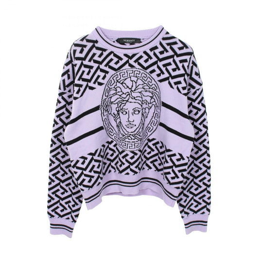 Versace lesa Knit Sa Cotton Sweater