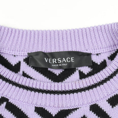Versace lesa Knit Sa Cotton Sweater — view 3