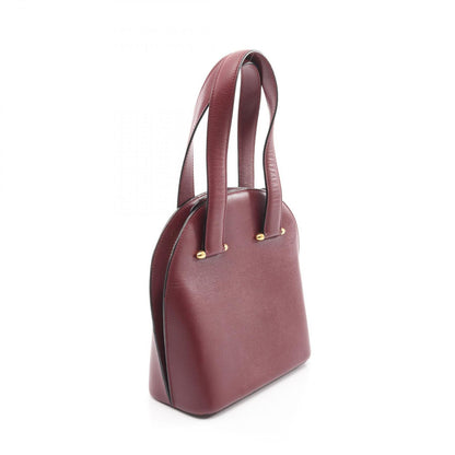 Cartier Handbag Bordeaux Leather — view 2