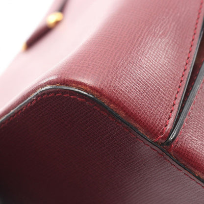 Cartier Handbag Bordeaux Leather — view 6