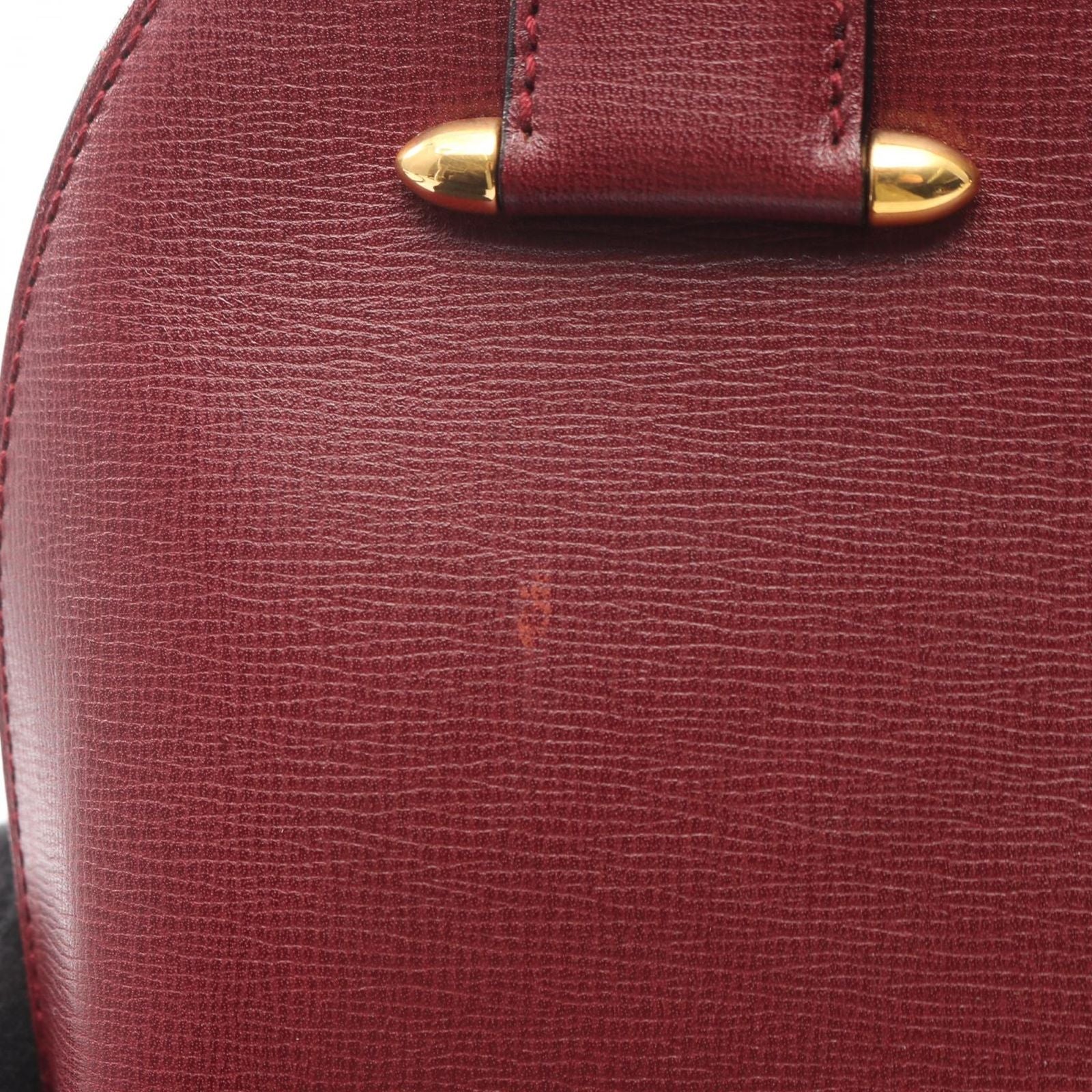 Cartier Handbag Bordeaux Leather — view 5