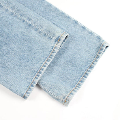 Chanel Denim Pants CC Logo Blue — view 7