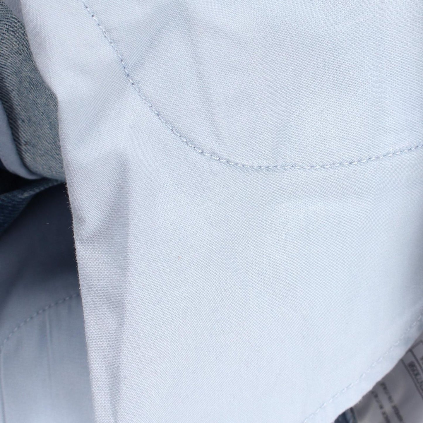 Chanel Denim Pants CC Logo Blue — view 9