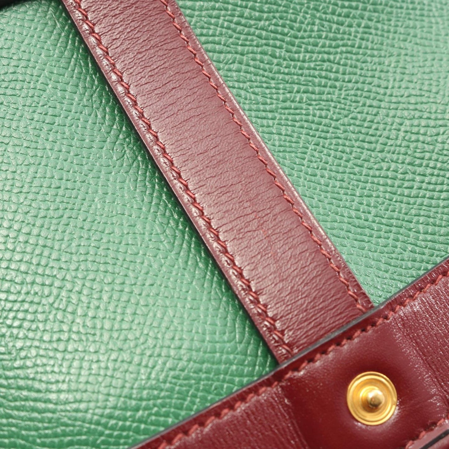 Hermes Handbag Muzeliere Green Jias — view 9