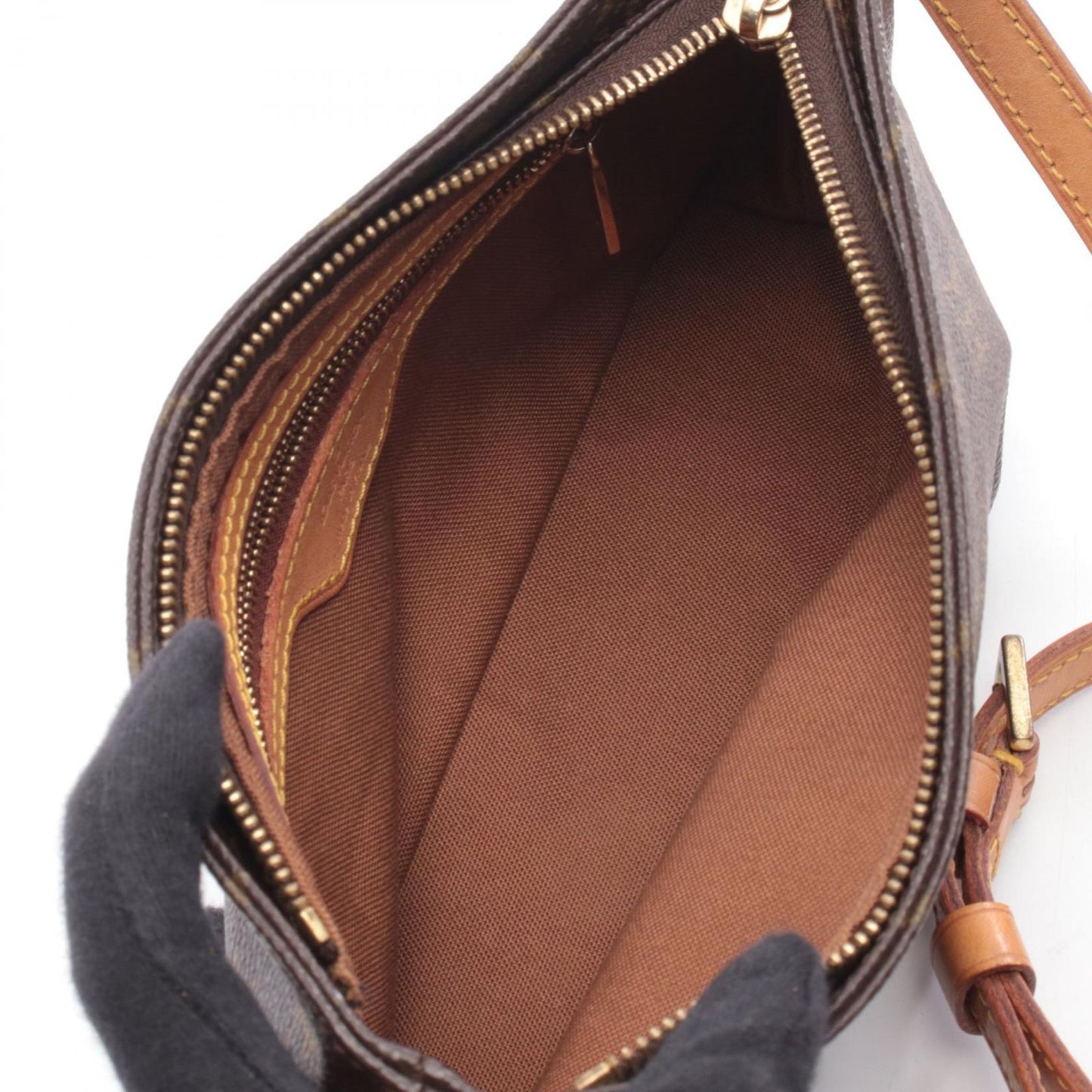Louis Vuitton Shoulder Bag Tobta Canvas Leather — view 3