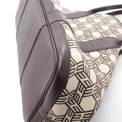 Hermes Tote Garden Party PM Leather Canvas — view 6