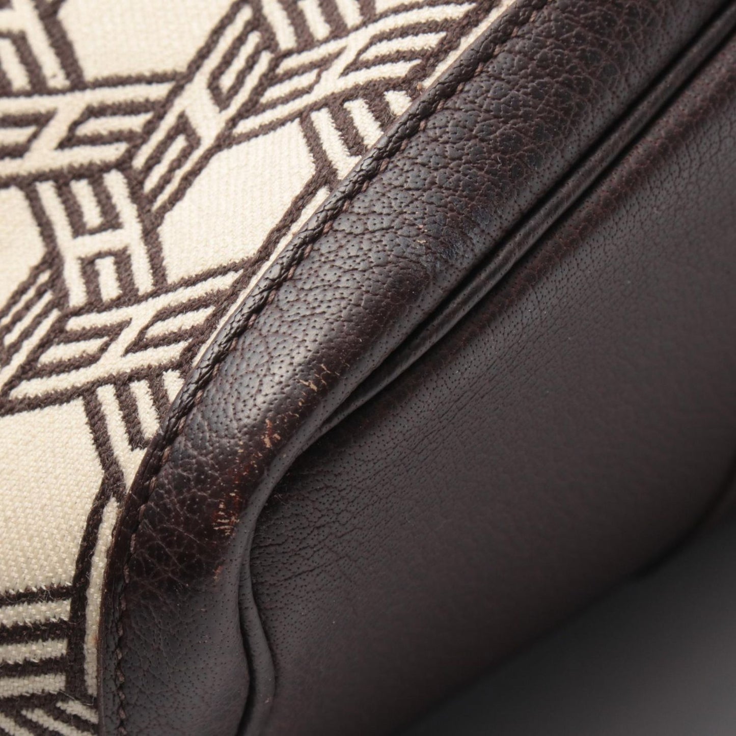 Hermes Tote Garden Party PM Leather Canvas — view 7