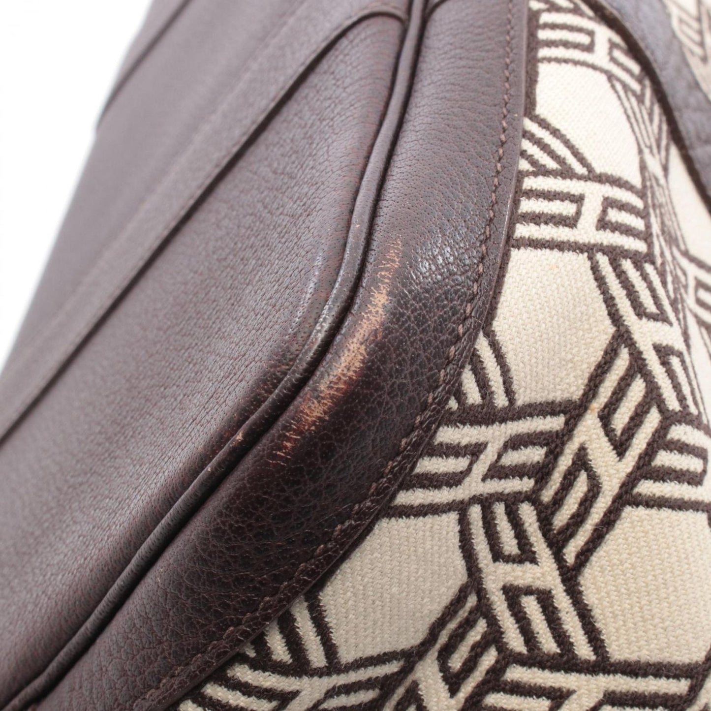 Hermes Tote Garden Party PM Leather Canvas — view 8
