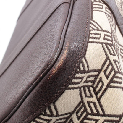 Hermes Tote Garden Party PM Leather Canvas — view 8