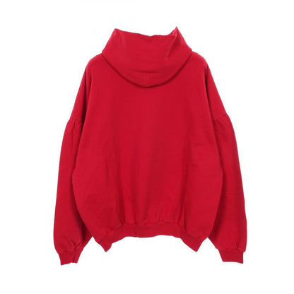 Balenciaga Hoodie Many Kisses Red Cotton Di — view 2