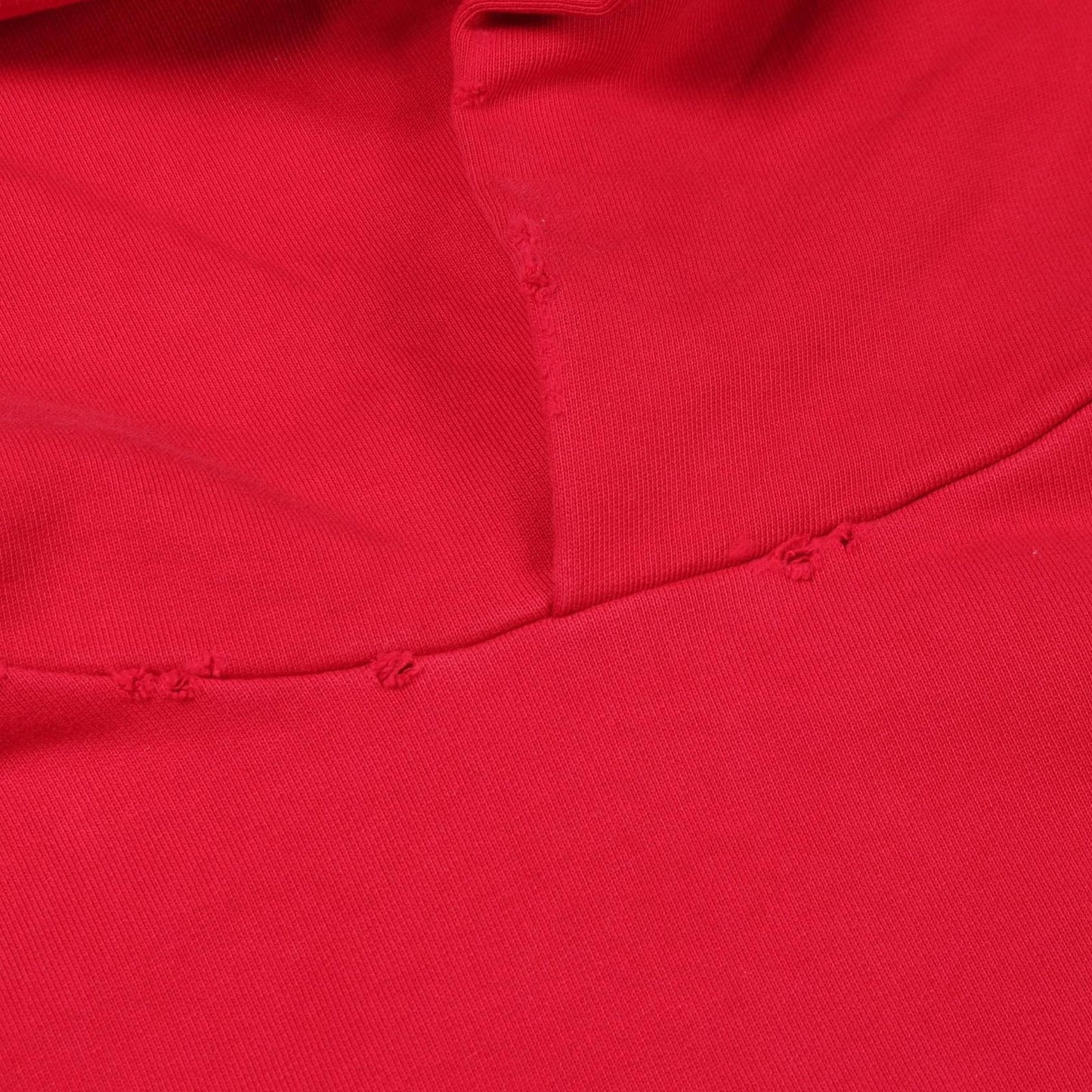 Balenciaga Hoodie Many Kisses Red Cotton Di — view 9