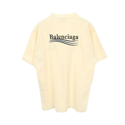 Balenciaga Short Sleeve Political Campaign Beige Cotton — view 2