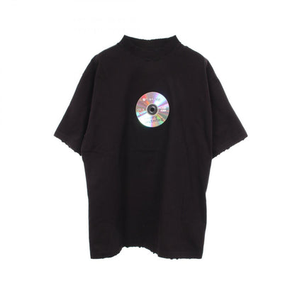 Balenciaga Short Sleeve Valentine CD Cotton T-Shirt