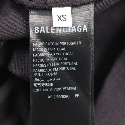 Balenciaga Short Sleeve Valentine CD Cotton T-Shirt — view 5