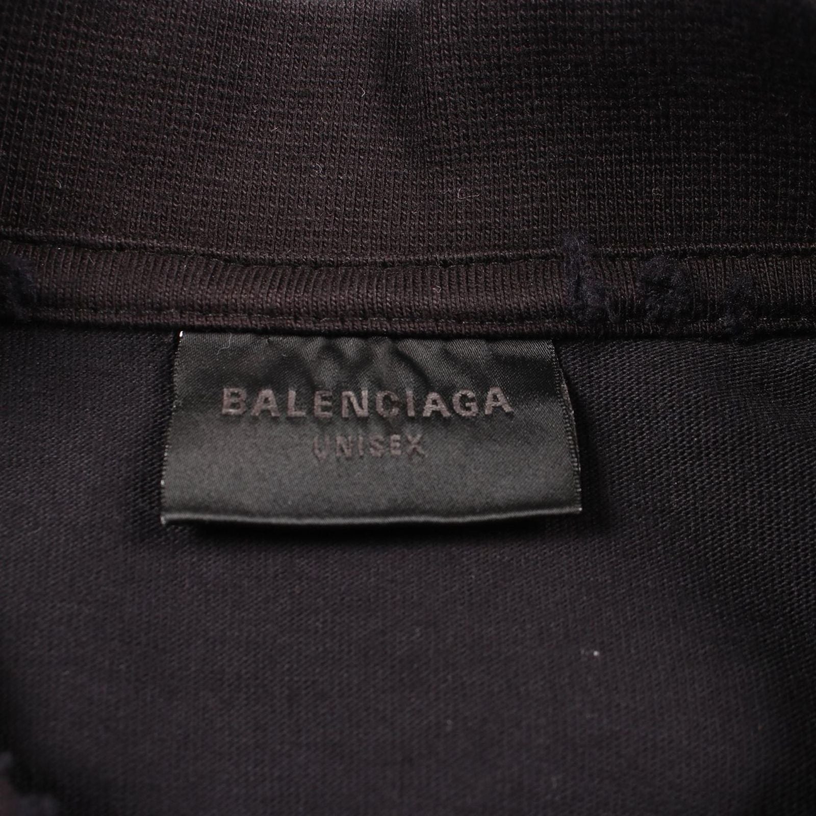 Balenciaga Short Sleeve Valentine CD Cotton T-Shirt — view 3
