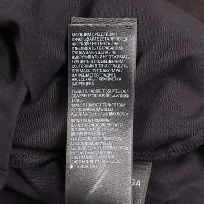Balenciaga Short Sleeve Valentine CD Cotton T-Shirt — view 4