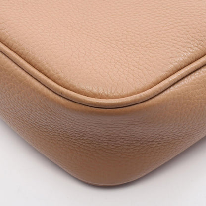 Gucci Shoulder Bag Soho Interlocking Beige Leather — view 5