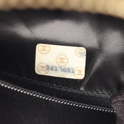 Chanel Shoulder Bag Quilted Black Lambskin Che — view 5