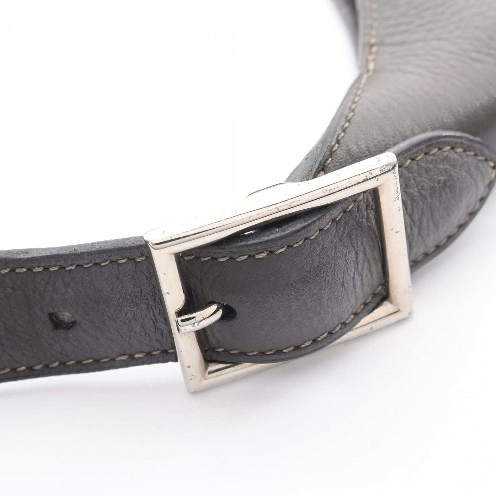 Hermes Shoulder Bag Leather — view 8