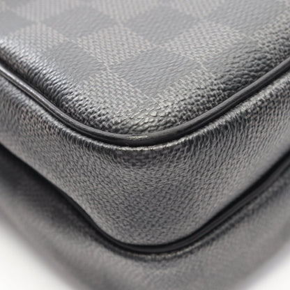 Louis Vuitton Shoulder Bag Remu Canvas Leather — view 6