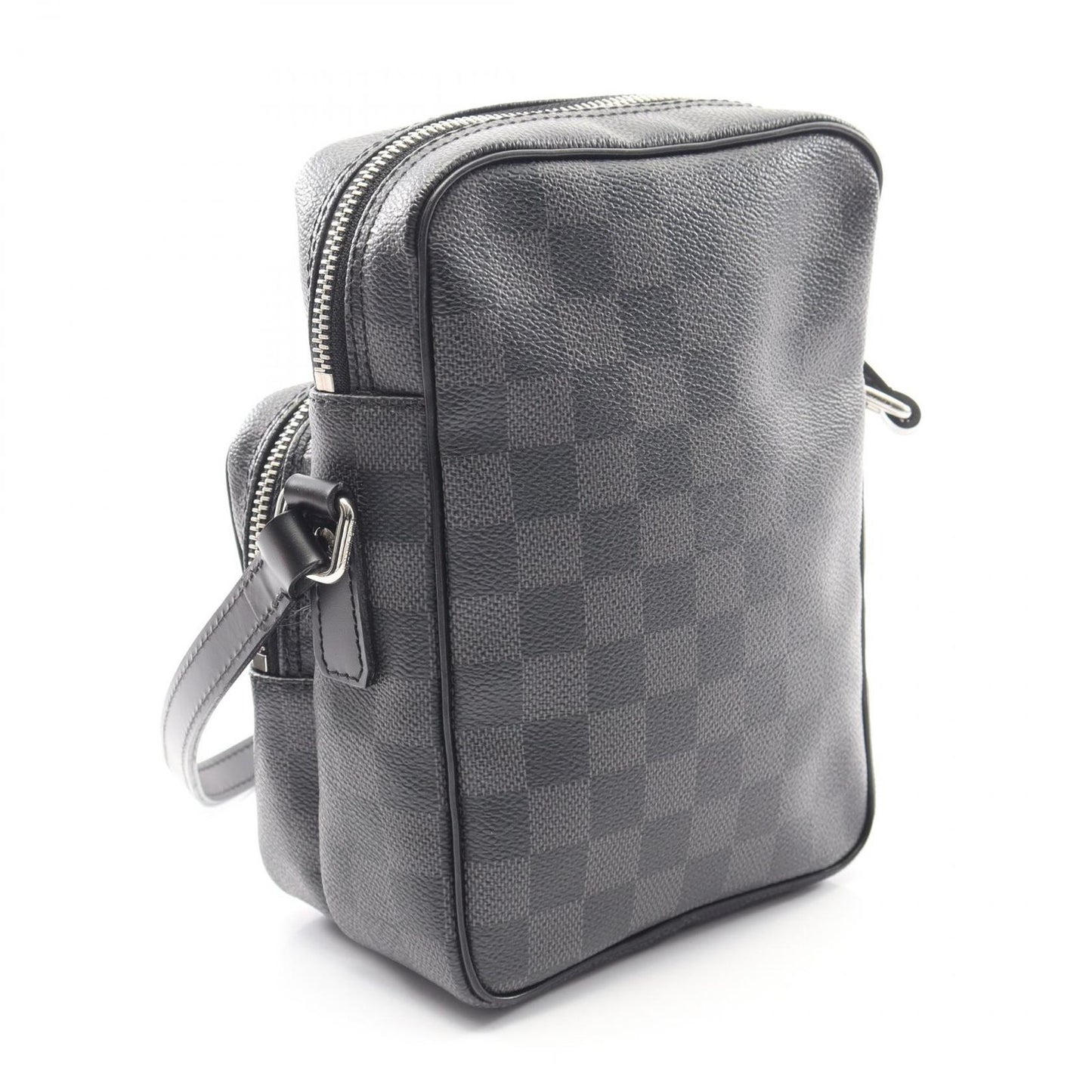 Louis Vuitton Shoulder Bag Remu Canvas Leather — view 2