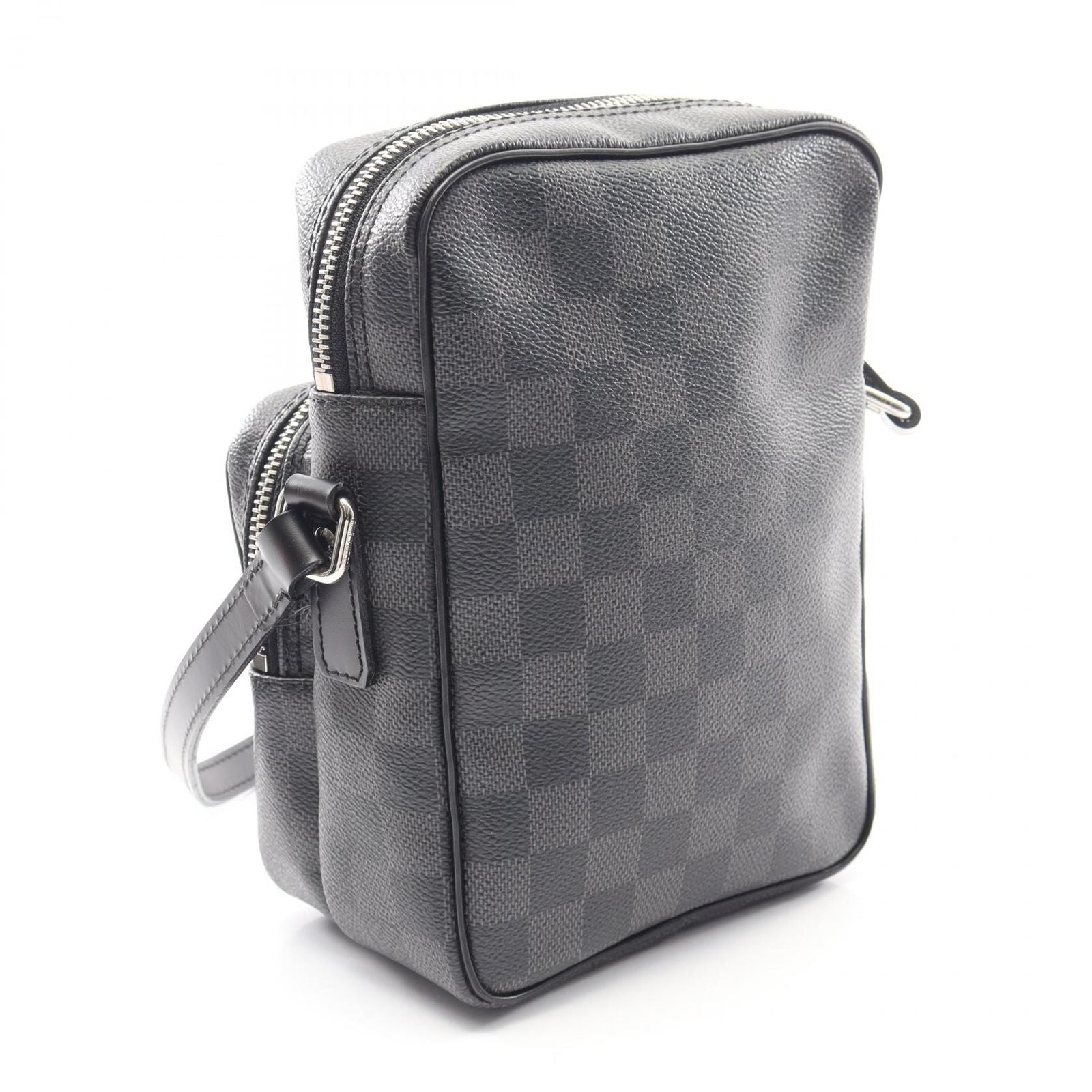 Louis Vuitton Shoulder Bag Remu Canvas Leather — view 2