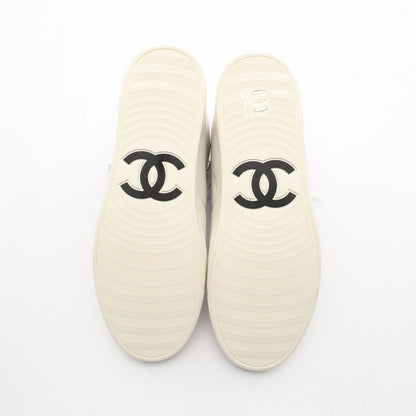 Chanel Sneakers CC Logo Sadeji Leather — view 4