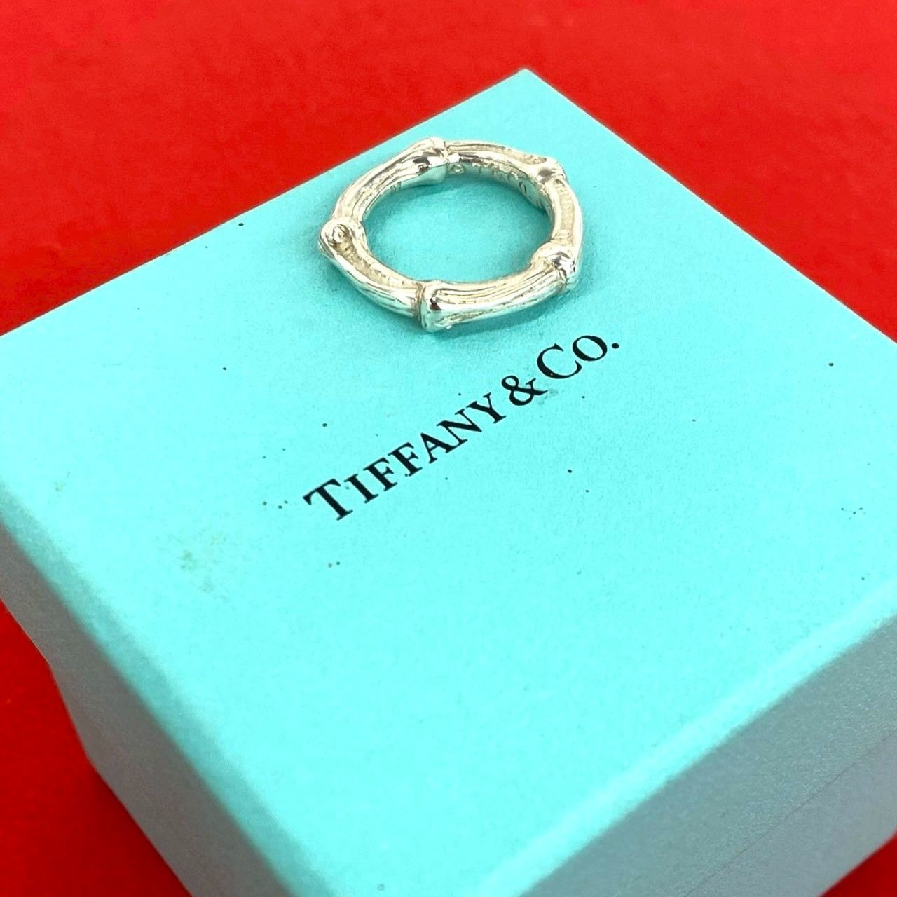 Tiffany & Co Bamboo Ring 925 Sterling Silver
