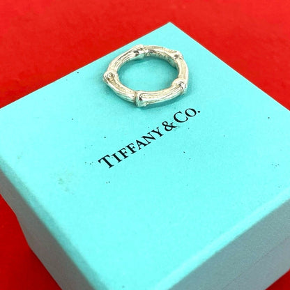 Tiffany & Co Bamboo Ring 925 Sterling Silver