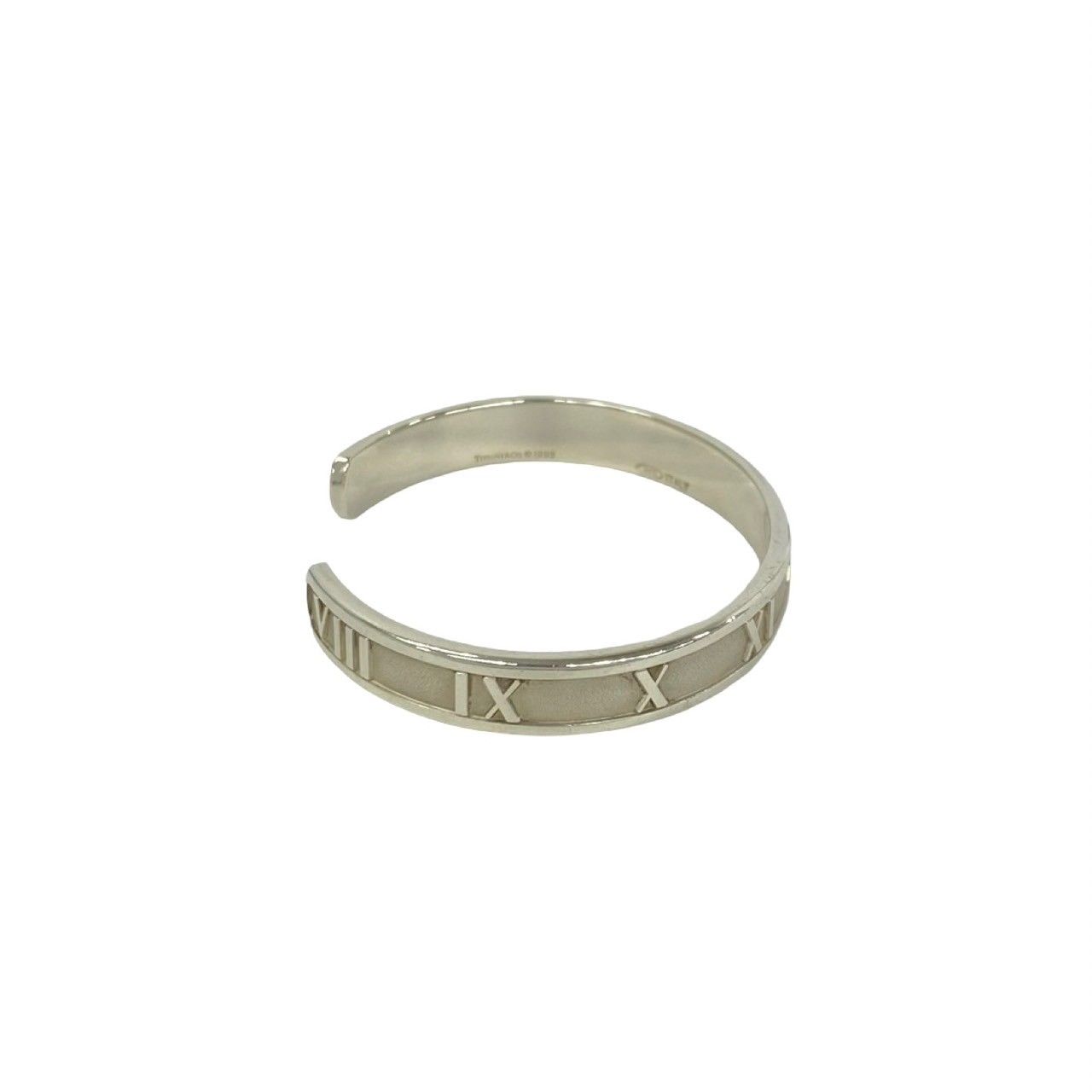 Tiffany & Co Atlas Bangle 925 Sterling Silver Bracelet — view 4